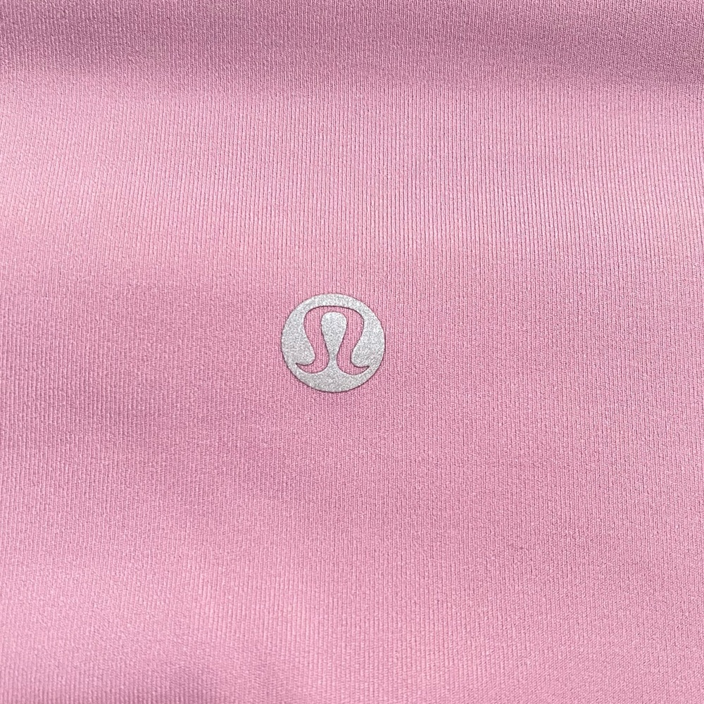 Lululemon pink taupe Wunder Under Crop high rise *Full-On Luxtreme 21" leggings - Picture 3 of 9